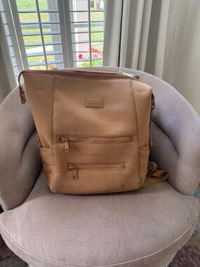 Dagne Dover Tan Indi Neoprene Diaper Bag